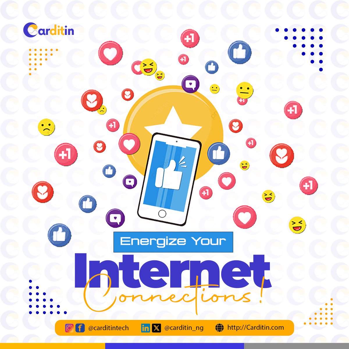 Amplify your connections with Carditin! Recharge with Carditin today for a smooth and uninterrupted internet experience.

Visit Carditin.com to get started.  

#recharge #uninterruptedinternet #connections #carditin