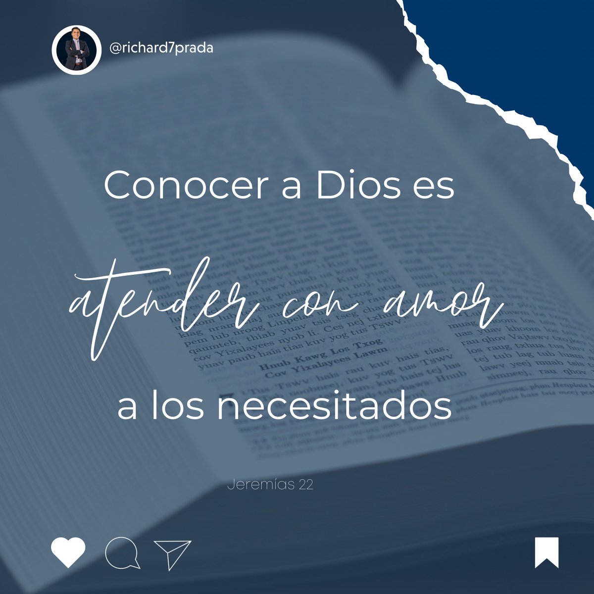 Jeremías 22 

Es un juicio a un pueblo que tuvo la oportunidad de salvación y la desechó. “¿No es esto conocerme a mí?”,dice parte del capítulo refiriéndose a hacer justicia e ir por el camino recto. Al final de cuentas es eso, nuestra acciones hablando más que las palabras #rpsp