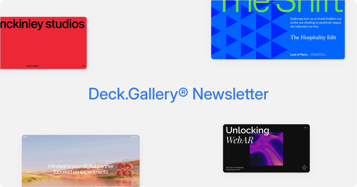 📣Second issue of Deck.Gallery® newsletter is out!

And it's sponsored by our favourite website <a href="/OGimage_gallery/">OGimage.gallery</a> ✌️

deckgallery.substack.com/p/issue-2-deck…
