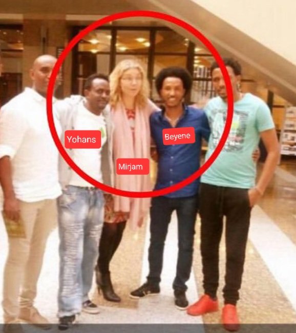 Eri1962S's tweet photo. Yohans Abrha known as "John Black" and Beyene Gerezgher are the leaders and the organizer of the criminal group "Bergid Nhamedu" who made destruction and committed crimes in #Hague_Netherlands on saturday night. These group sponsored and supported by @Mirjam van Reisen. https://t.co/ps8fNWhixF