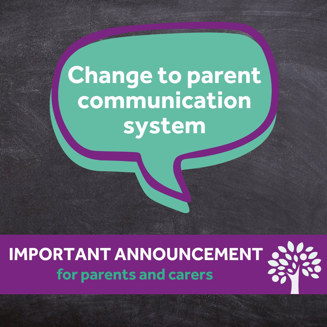 Thanks to all of those parents who have signed up to Arbor for parental comms. ParentApp is no longer in use. A link will be resent on Wed 21 Feb to those parents who haven't yet signed up. The link will EXPIRE AFTER 72 HOURS OF BEING SENT so please look out for it &amp; sign up.
