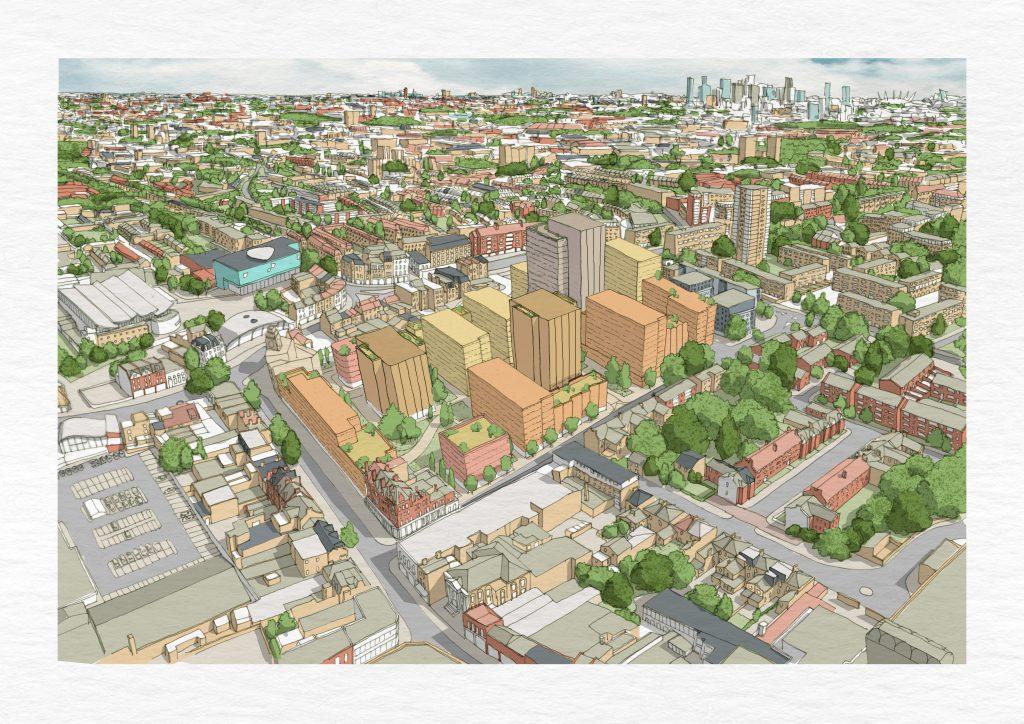 NEWS: dRMM unveils first designs for 850-home Peckham estate regeneration bit.ly/4bFiZsJ