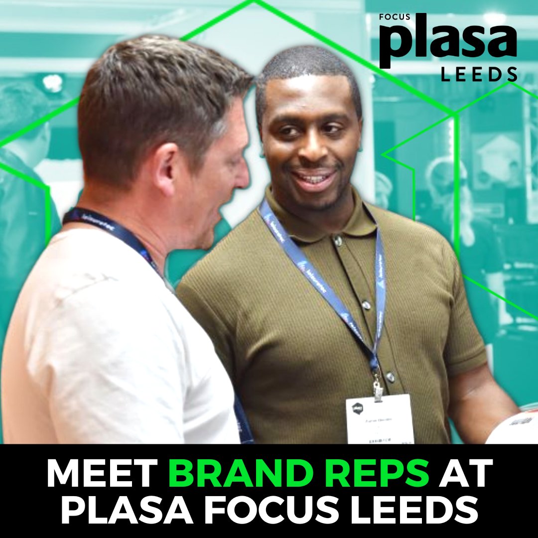 Nothing beats face to face interaction. 😎 So get yourself to PLASA Focus Leeds this spring, from 14-15 May! Register free today: register.visitcloud.com/survey/13iyqxe… #eventprofs #entertainmentindustry #liveevents #avtweeps
