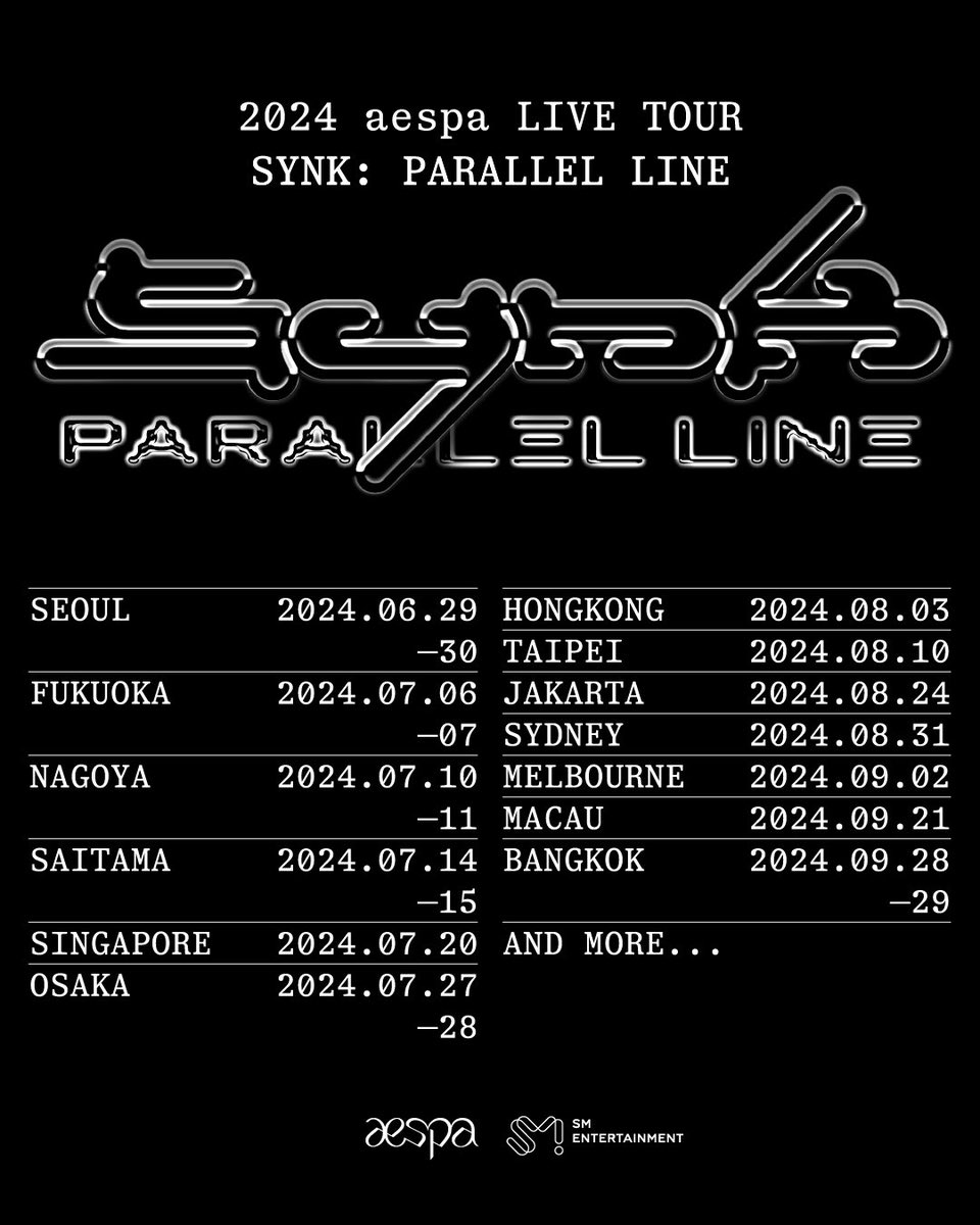 OPEN JASTIP AESPA LIVE TOUR SYNK: PARALLEL LINE

🗓️  : 24 Agustus 2024 
📍  : TBA  
FEE : 250K (sampai tiket fisik)

✅Limited slot 
📩 Dm for more info  
100% TRUSTED go check our pinned📌

tags. 
aespa jakarta live tour synk