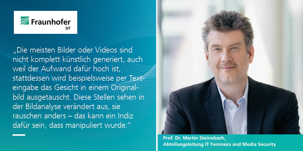 FraunhoferSIT's tweet photo. Gefälschte Anrufe mit Joe #Biden vor der #US-#Wahl haben Fragen aufgeworfen. Nun diskutieren #Techfirmen die Kennzeichnung von #KI-Inhalten. Unser Experte Prof. Martin Steinebach teilt in einem Artikel der @DIEZEIT seine Einschätzung zu diesem Thema.
👉 https://t.co/m4xffAxoU1 https://t.co/MrVmRsttac