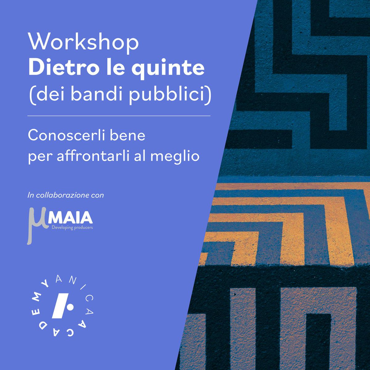 Un corso intensivo sulle logiche dei finanziamenti pubblici all’audiovisivo, con un’approfondita analisi delle modalità di lavoro e dei criteri di valutazione delle commissioni. 📎 Info e bando bit.ly/workshop_bandi…