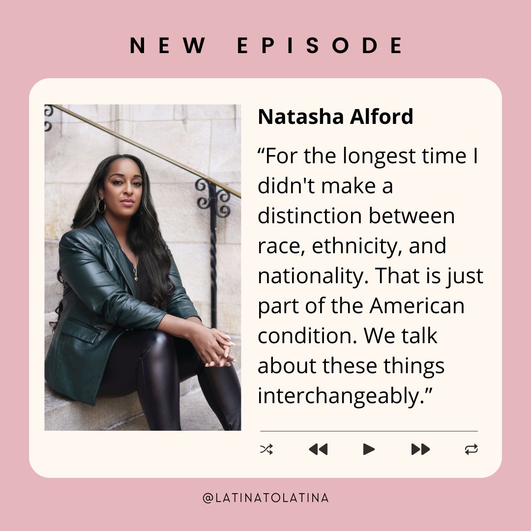 🔆 NEW EPISODE FT. @NatashaSAlford The Grio’s VP of Digital Content and Senior Correspondent, and CNN political analyst joins Alicia to talk about blending memoir and cultural analysis in her new book, American Negra. 🎙️Listen here: ow.ly/f8NP50Q37uY
