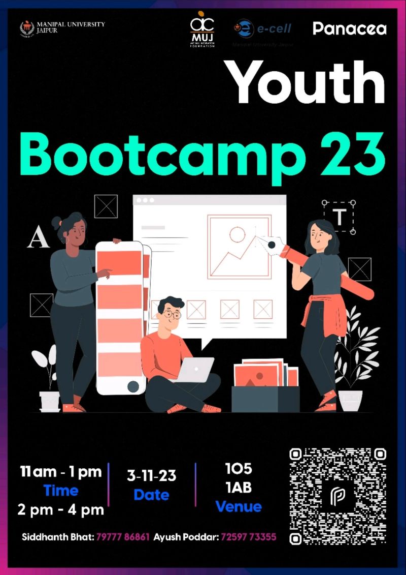 ecellmuj's tweet photo. Nurturing Young Minds✨Youth Bootcamp 23
 🌈 Why should you join? 🌈
- An insight into how tech start-ups really work.
- Gain relevant industrial information and prerequisites.
- Receive an E-Cell Certificate.
🗓Date : 3rd November, 2023 https://t.co/UZKWajnyoj