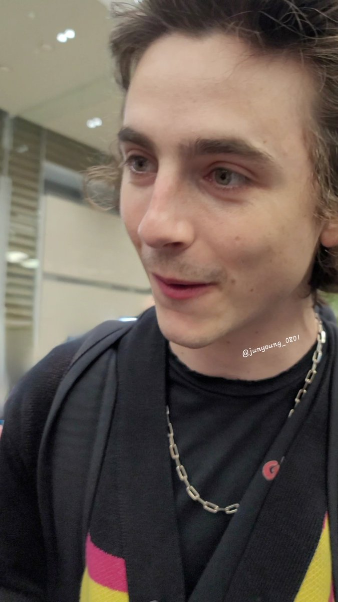 hanuwdw's tweet photo. #티모시샬라메 #TimotheeChalamet #내한 
20240219 Dune2 Timothée Chalamet  ICN https://t.co/DygnqsgBmT