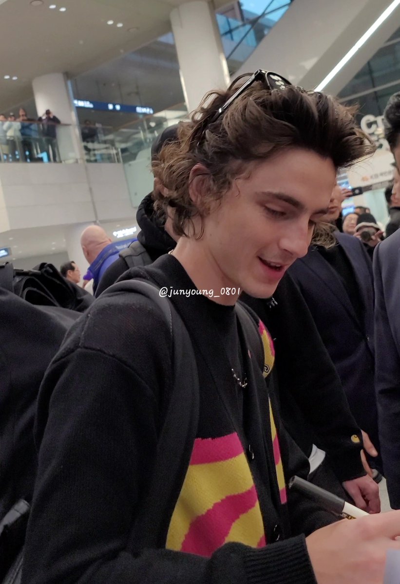 hanuwdw's tweet photo. #티모시샬라메 #TimotheeChalamet #내한 
20240219 Dune2 Timothée Chalamet  ICN https://t.co/DygnqsgBmT