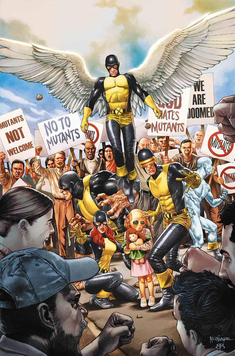 I kinda get why some people had to wait 2024 to realise the X-Men are very woke, the metaphors and imagery used in that series were always extremely subtle and easily missable.

/s