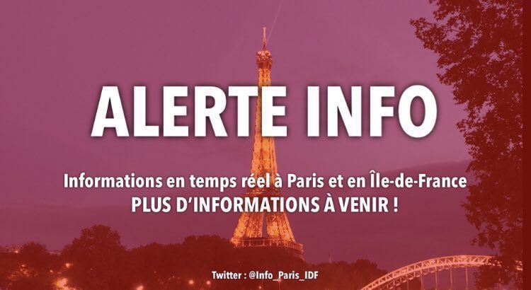 FLASH INFO Ile-de-France tweet media