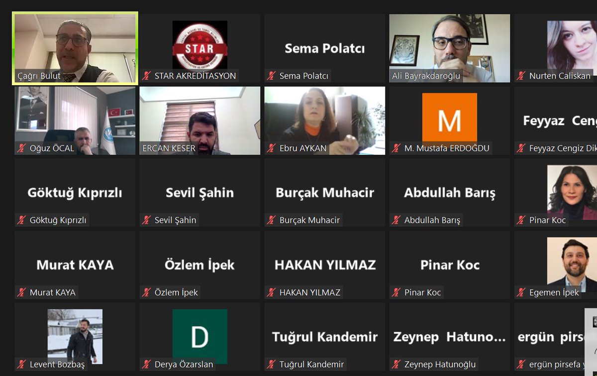 STAR İşletme ve Yönetim Bilimleri Akreditasyonu Eğitimi gerçekleşti.