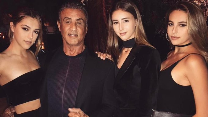 Sylvester Stallone kızlarına askeri eğitim aldırıyor