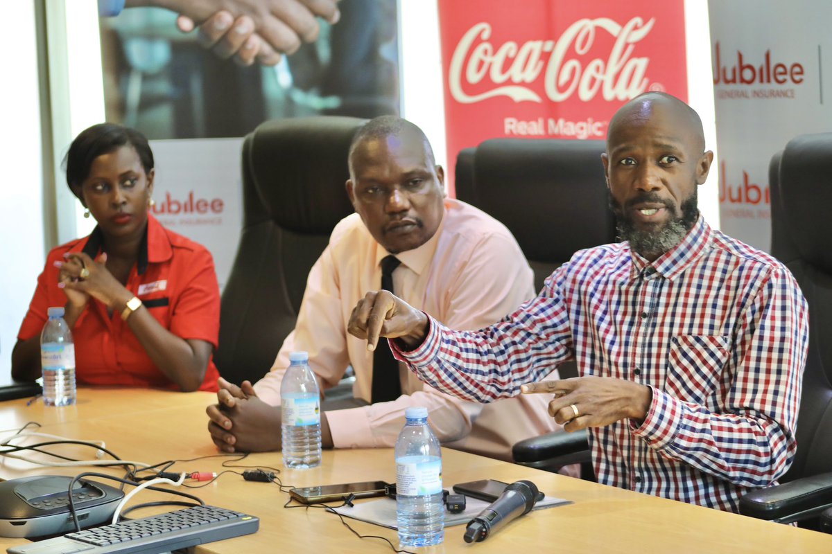 CocaColaBevUg's tweet photo. The Kampala- Fortportal #JoeWalker road safety awareness walk was launched today and CCBU joins as both a hydration & awareness partner! We're keeping you refreshed & advocating for road safety consciousness.
#ZeroIsPossible
#TooYoungToDie
#StayInYourLane
#RefreshUG
#RealMagic https://t.co/sKskeOuudO