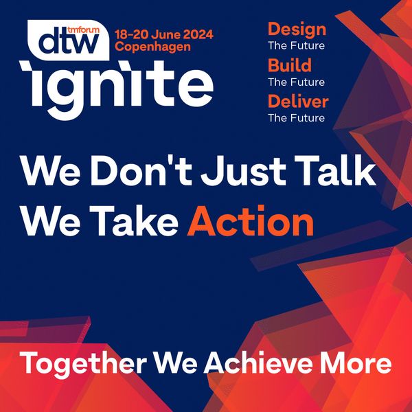 Really looking forward to DTW24-Ignite in June. It’s THE opportunity in my calendar to collaborate with the entire #telco industry from startups to leaders. It’s time to Design, Build and Deliver the future of Telco, together!