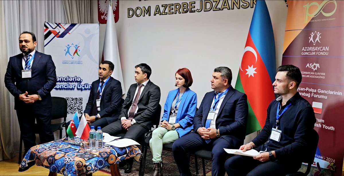 SabuhiABBASOV's tweet image. Əziz dostlar, Varşavada tədbirimiz bitdi. Əməyi, əziyyəti keçən hər kəsə təşəkkür edirəm! 

Varşavada ilk dəfə Azərbaycan-Polşa Gənclərinin Qarabağ Forumu reallaşıb - GƏNCLƏR FONDUNUN DƏSTƏYİ İLƏ

7news.az/az/varsavada-i…

#AzGF #ASGA