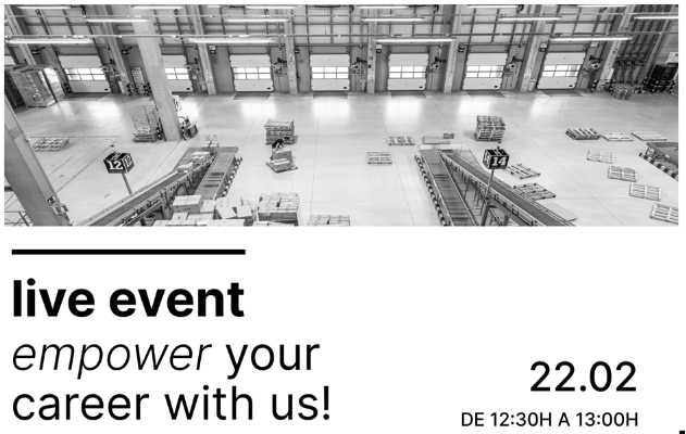 El jueves 22 tendrá lugar el seminario #online "Tempe Live Event | Empower Your Career!", en el que podrán conocerse casos reales de #logística de la empresa #Tempe, de gran relevancia en el tejido industrial de la provincia de #Alicante. Para apuntarse 👉 tinyurl.com/54uxcchy