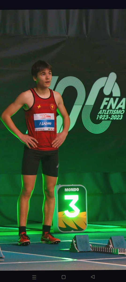 atletismoFNAF's tweet photo. Nuevo récord navarro sub 16 para Izan Lázaro Reinares (escolares Barañain), en la prueba de héxatlon.

Este atleta acaba con un récord de hace 10 años de Iker Alfonso .

Enhorabuena https://t.co/KBdO3jCLps
