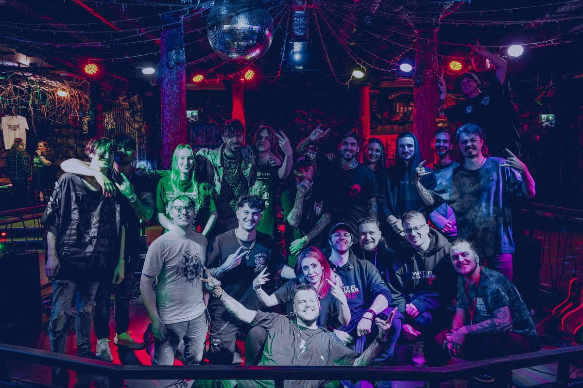 First leg of tour is DONE. Thanks so much to everyone who came out with us and partied ❤️‍🔥 Special mention to the rest of the bands and crew for their tireless efforts in making this tour possible. Second leg starts on Thursday 🖤

📸: Unholy Socials