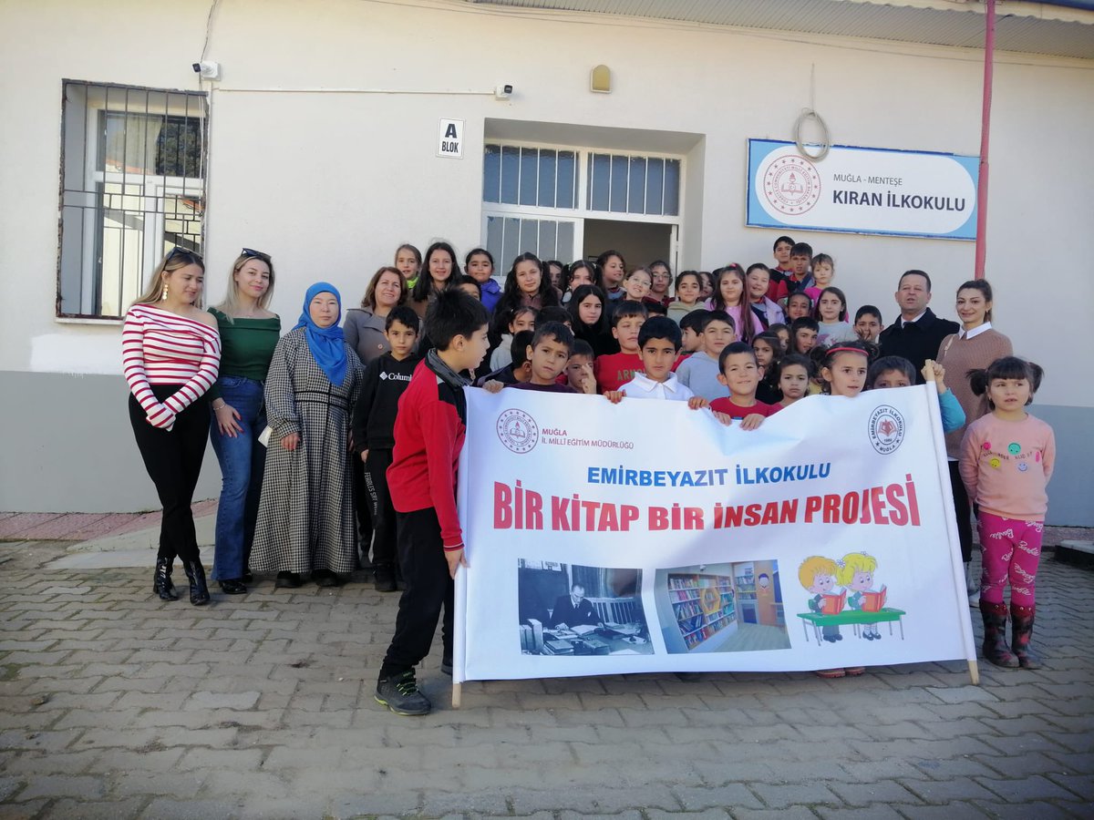 Okul eşleşmelerinden biri olan <a href="/emrbeyazit/">Menteşe Emirbeyazıt İlkokulu</a> öğrencileri okul müdürü Bilal ŞAHİN tarafından düzenlenen etkinlik ile Kıran İlkokulu öğrencileri ile biraraya geldiler. <a href="/tcmeb/">Millî Eğitim Bakanlığı</a> <a href="/Yusuf__Tekin/">Yusuf Tekin</a> <a href="/tcmuglavaliligi/">Muğla Valiliği</a> <a href="/idrisakbiyik/">Dr. İdris AKBIYIK</a> <a href="/mugla_mem/">Muğla İl Millî Eğitim Müdürlüğü</a> <a href="/emrecay55/">Emre ÇAY</a>