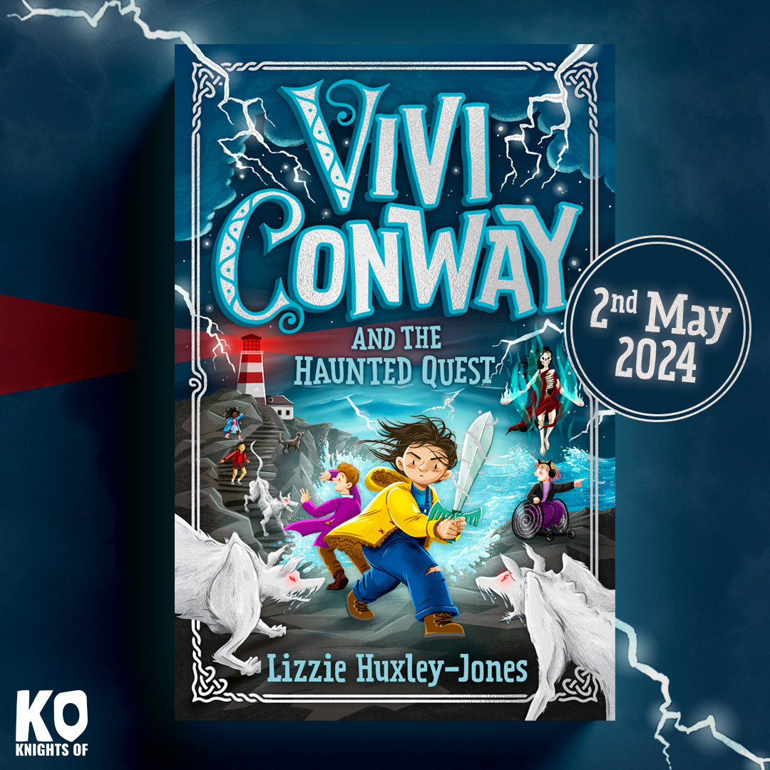 We're delighted to reveal the stunning cover illustrated by @harryewoodgate, for the next book in @littlehux's epic trilogy, Vivi Conway & The Haunted Quest! With a high-stakes treasure hunt & the fate of the world at play you can preorder your copy now: bit.ly/3UHOV9J