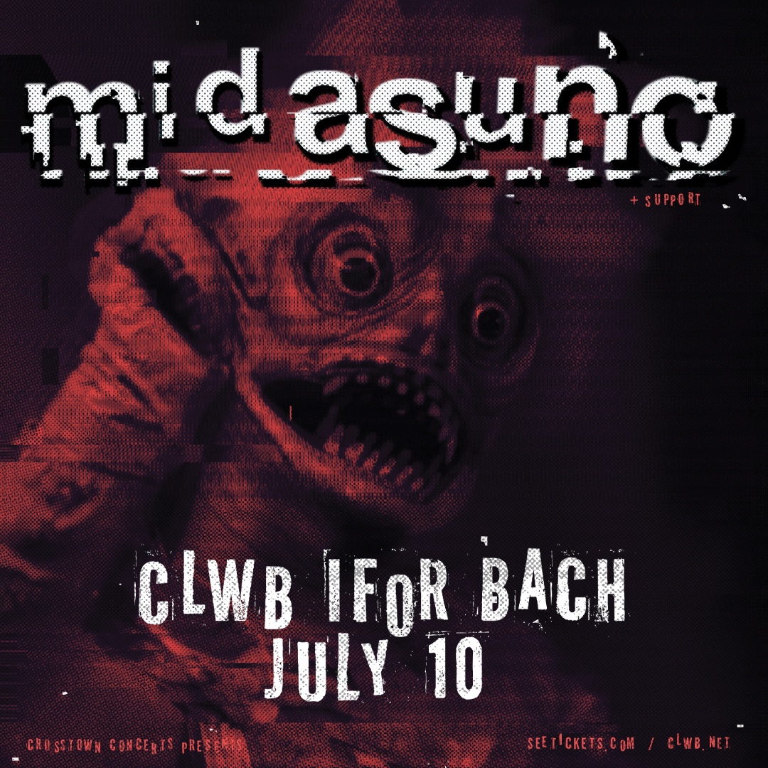 .@curseofmidasuno play @ClwbIforBach on Wednesday 10th July. Tickets are on sale Friday 23rd February at 10am: crosstownconcerts.seetickets.com/event/midasuno…