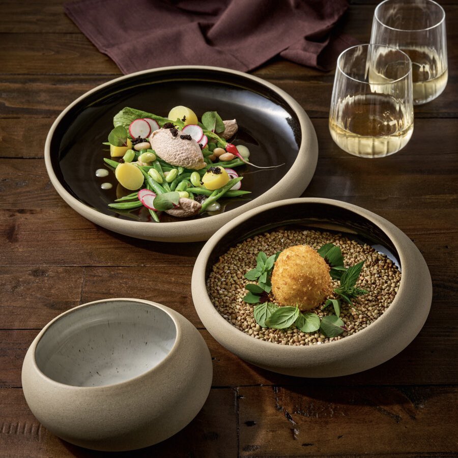 CeramicsandS's tweet photo. Experience new dimensions in table setting with the modern elegance of stoneware. Let yourself be inspired and set new standards for your table ambience by talking to us today about how Ceramics and Steel can provide the right #tableware solution for you. https://t.co/vSmXHnlOfy https://t.co/DvkPAGsre3