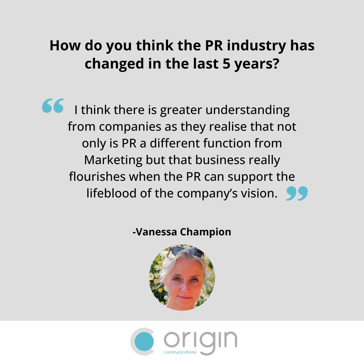 PAverley's tweet image. The PR industry is ever-changing (at a rapid pace I might add), and so I asked my team what the biggest changes have been in the last five years, I found their responses very interesting. Here is what @DragonflyComms had to say.

#OriginComms #PRIndustry #PR