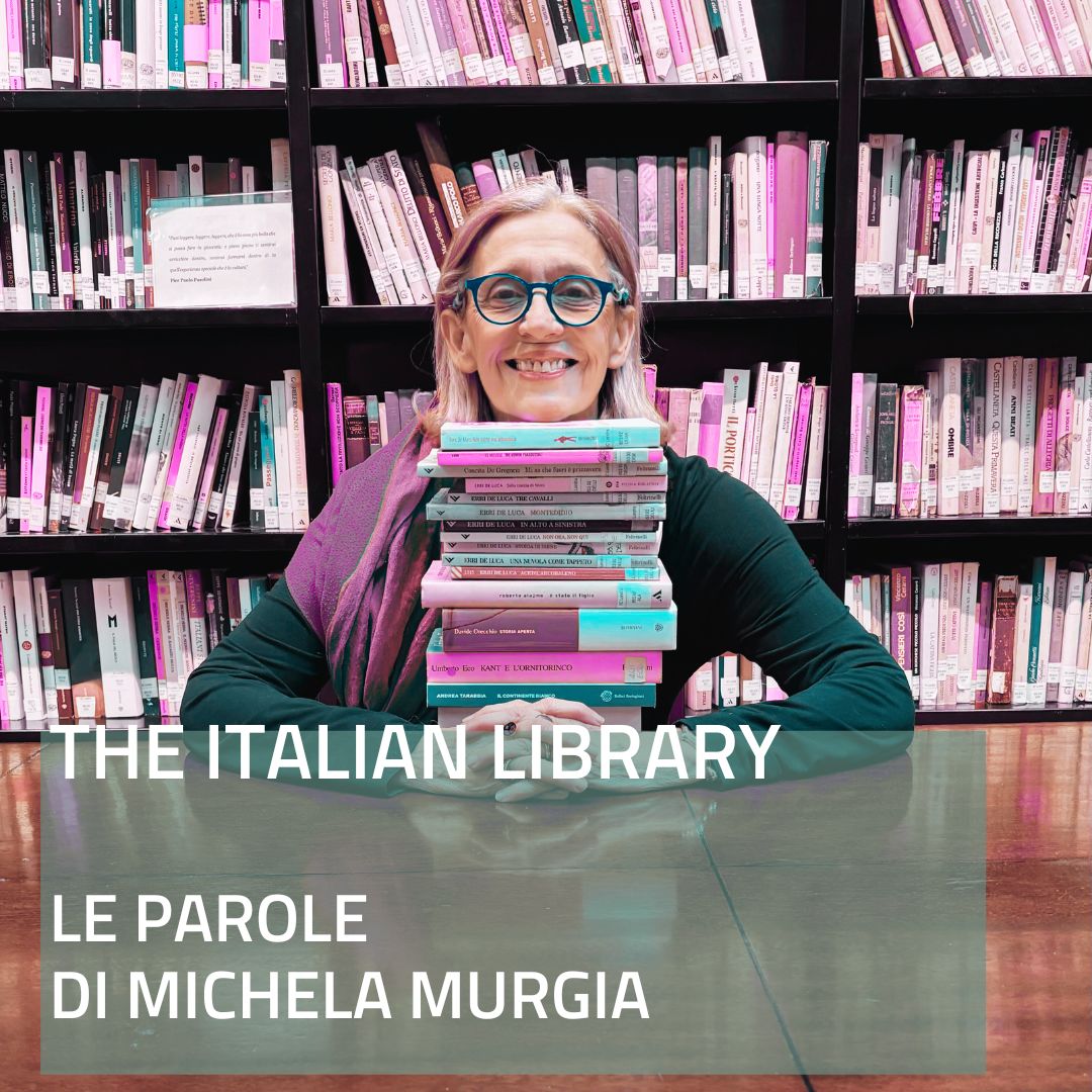 📚Exciting news! Join us for #TheItalianLibrary #3: Michela Murgia: a life between words and activism. Filomena Campus and Lorenzo Terenzi will explore Murgia's life and literary gems on Feb 20, 6.30 pm. 📖 Don't miss this enriching experience! ℹ️ tinyurl.com/3ancs56w