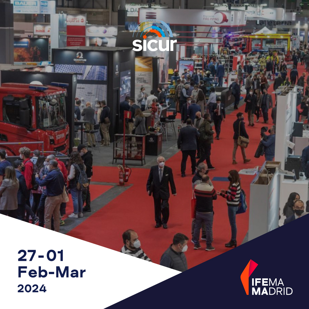 SICUR_'s tweet image. 👉Ya puedes registrarte como profesional en la feria referente de España en #seguridad. ¡Adquiere tu pase en nuestra web oficial!
Te esperamos en #SICUR24 del 27 de febrero al 1 de marzo en @IFEMA MADRID

🎟️ifema.es/sicur/entradas