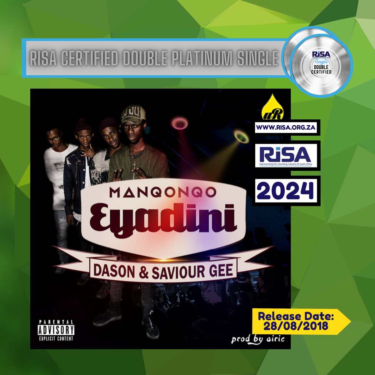 RiSARAV's tweet photo. RiSA Presents #Certified Gold + Platinum Albums/Singles 2024

@Manqonqo_rsa @Saviourgee https://t.co/KEBoOkl0r3