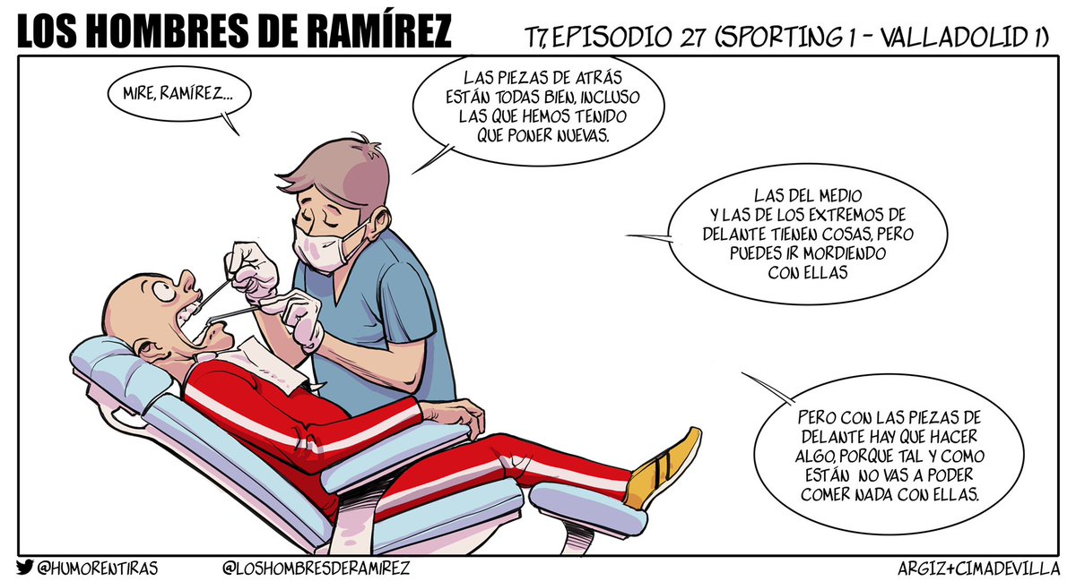 humorentiras's tweet image. El @RealSporting va mordiendo como puede y con lo que puede porque no puede morder como debería.

Se agradece RT