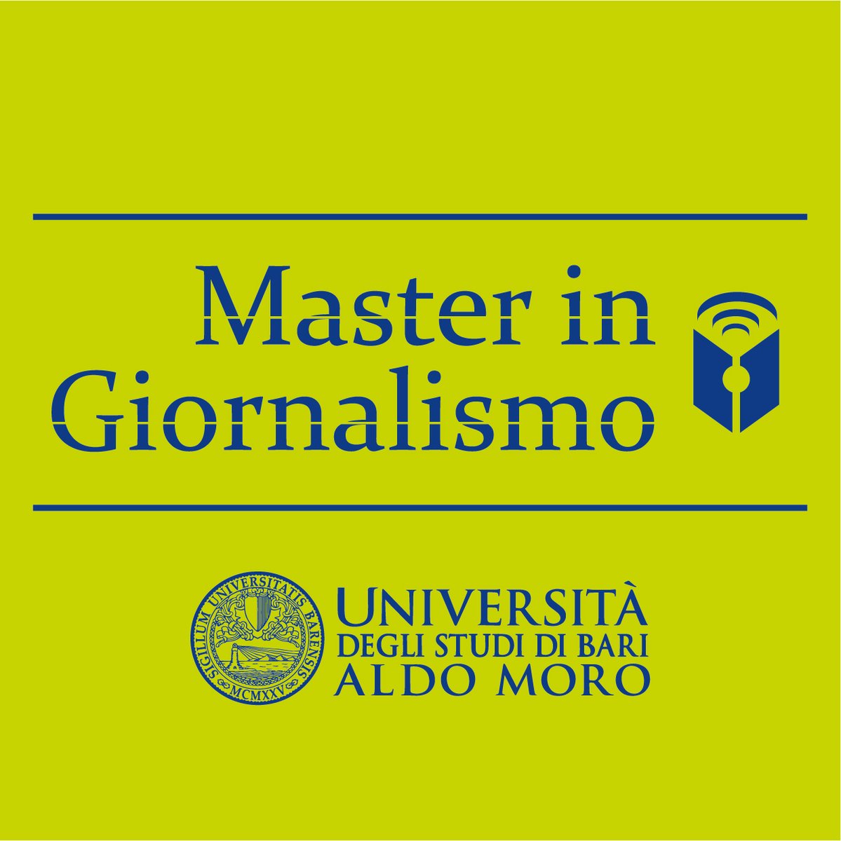 Master in Giornalismo - Università di Bari tweet media