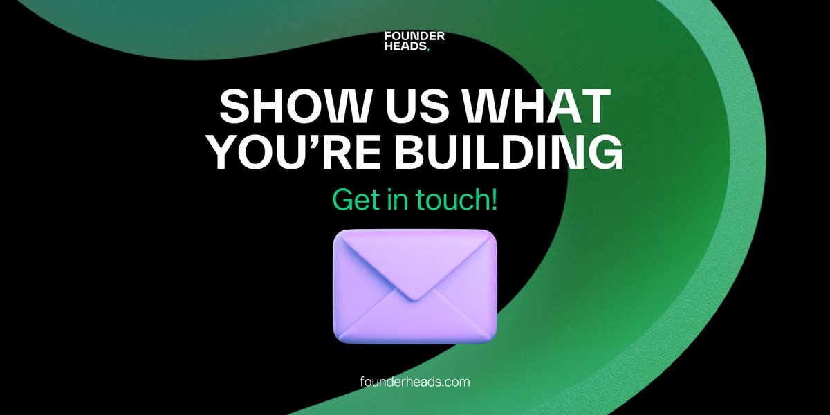 Do you hear that? Yes, that's the sound of non-stop building happening in #web3. 🛠️

New projects, new teams, new fundraising stages... new challenges! And we're here for them - we invest in Founders, not only ideas. 💰

Need a #VC's help? Reach out 👉 show.forms.app/foundvc/contact