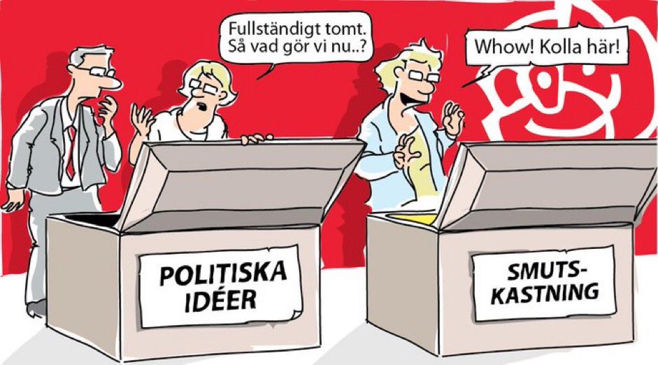 Torbon4's tweet photo. Kris inom @socialdemokrat blir allt värre.
Arga-Magda ljuger och gör bort sig i DN.
Baudin vill lagstifta om opinionsbildning.
@strandhall vill stoppa andra partier.
Damberg skyller på regeringen.
Morgan snackar och får inget gjort.
Hultqvist är bara en sur gubbe.
#StegetEfter https://t.co/ZlcfHhYl7d