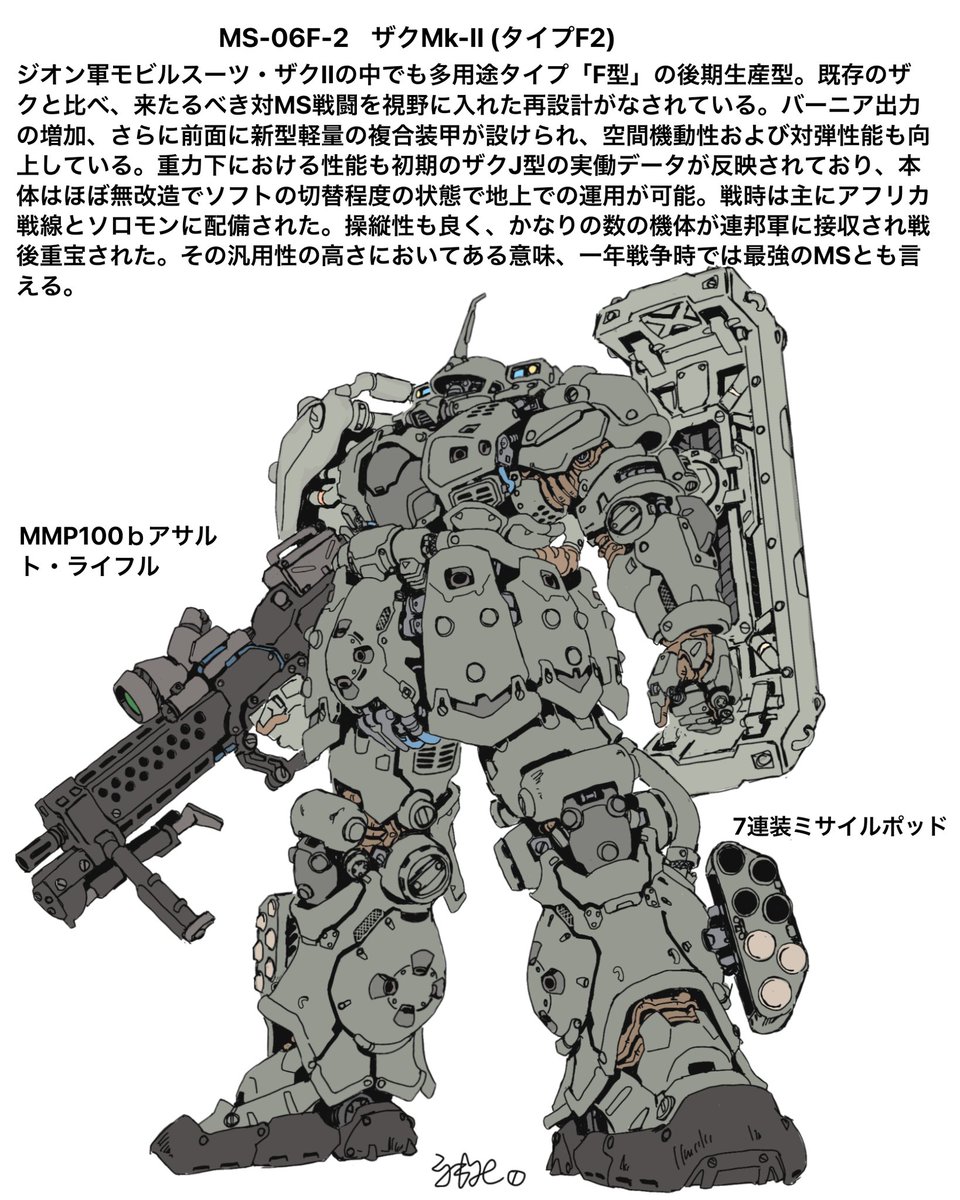 ともりんページ 普通のザクを作りたい ありふれた普通のF2です これならプラモに気持ち