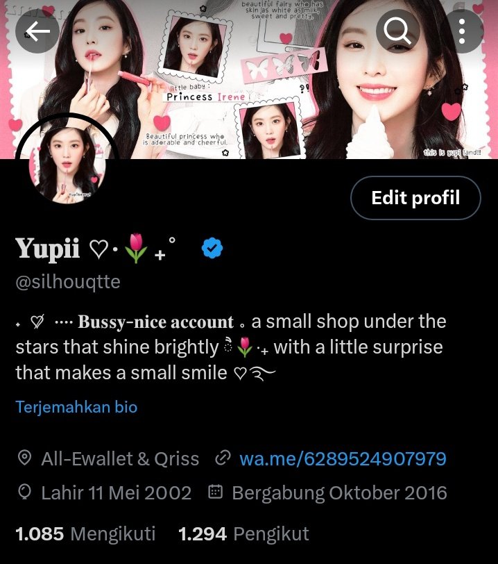 Help RT pleasee 😭🌷

Buat mutualku dan custku di akun @.silhouqtte atau yang mau mutualan, reply pleaseeee akunku kesapuu😭 dan aku bakal move kesini dulu sementara yang mau garansian atau ada mau hubungin aku bisa ke sini yaa huhuhu,😢 #zonauang