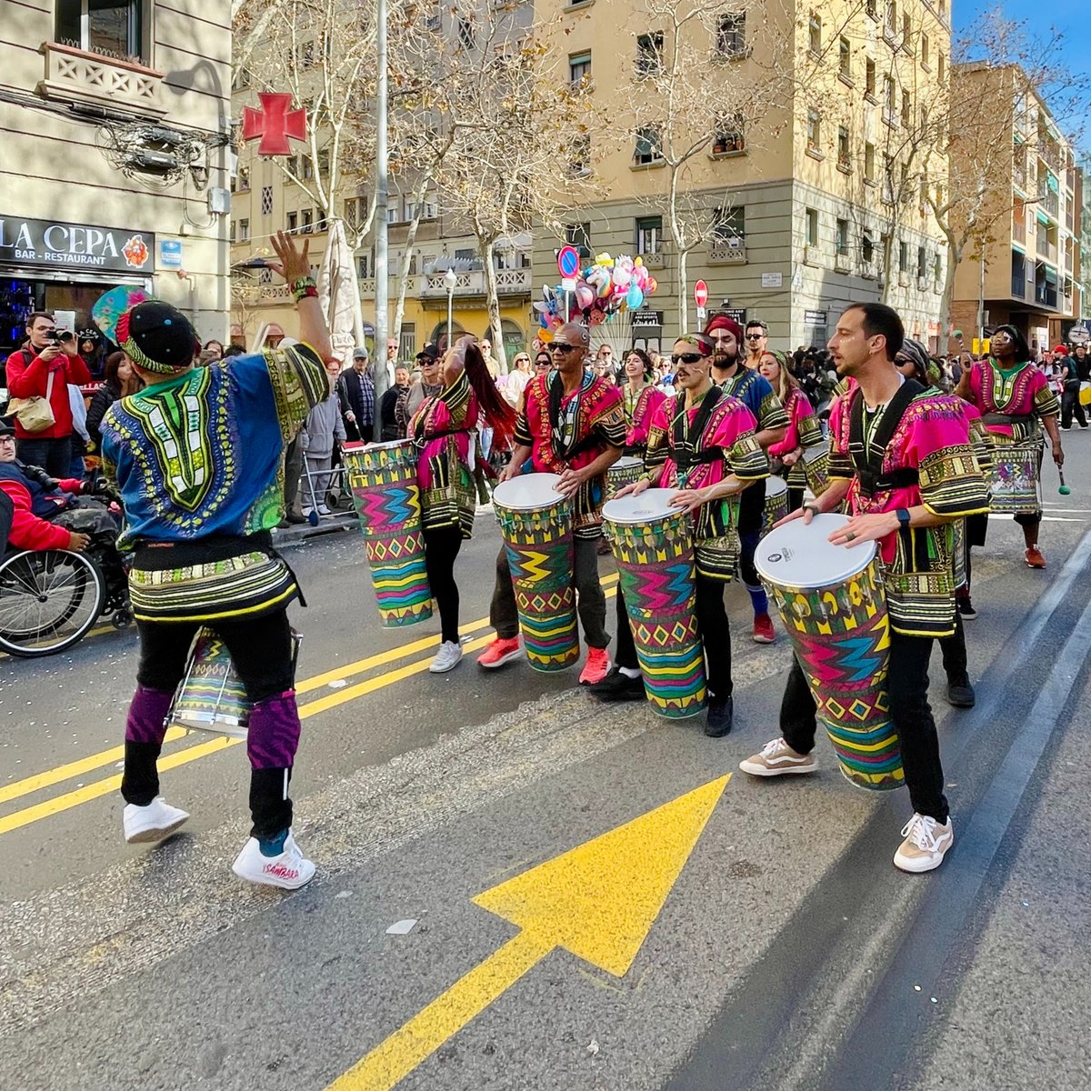 dollykabaria's tweet photo. Gm beautiful people!!
La #Carnavalada de la #Barceloneta, the last street of Carnestoltes! #Espana https://t.co/PzMIHdJjlD