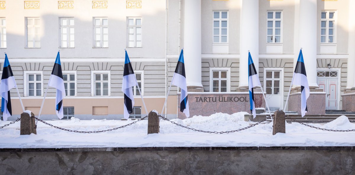 On Friday, 23 February at 12, university members are invited to the ceremony and concert dedicated to the 106th anniversary of 🇪🇪 the Republic of Estonia 🇪🇪 in the university’s assembly hall. Read more 👇 shorturl.at/oGIO6