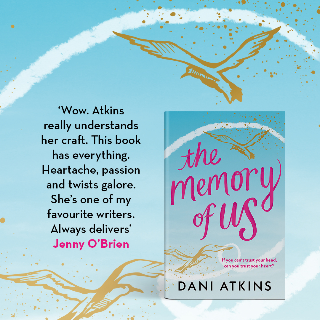 Beautifully romantic and brimming with suspense, #TheMemoryOfUs is a fabulous read' ⭐ ⭐ ⭐ ⭐ ⭐ 

Available now in hardback and eBook: amzn.eu/d/bQpAtHz