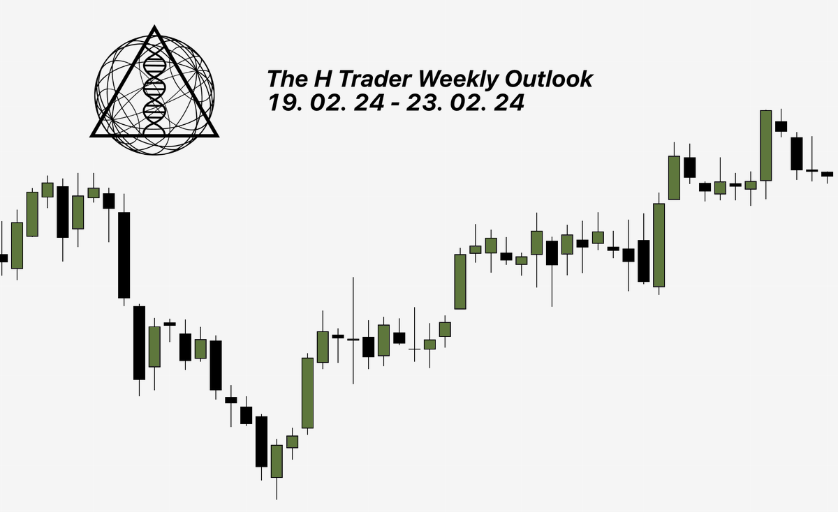 Weekly Outlook | 19. 02. 24 - 23. 02. 24 - DXY - Currency Futures - GBPJPY  - EURJPY - NZDJPY - AUDJ... - The H Trader | Rattibha