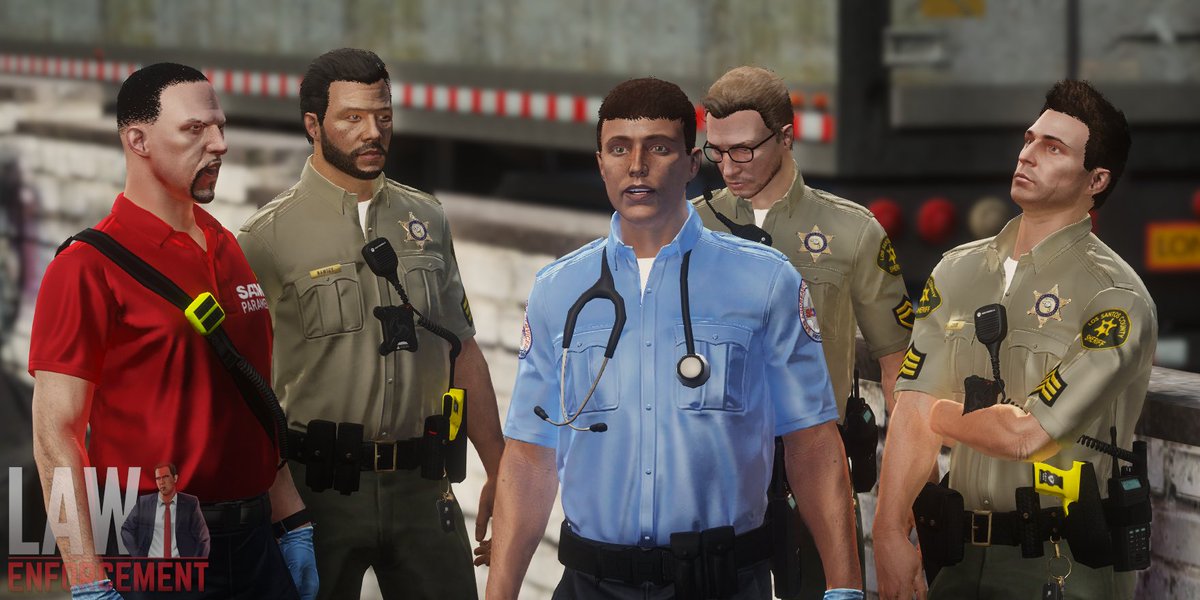 lefrgtav's tweet photo. A Tradition of Service / A global medical response solution : Deux entités, un objectif commun !
A Tradition of Service / A global medical response solution : Deux entités, un objectif commun !
#lefr #lssd #deputy #sams #ambulance #medic #fivem #gta #roleplay #lawenforcement https://t.co/L2Lv5BrZCF