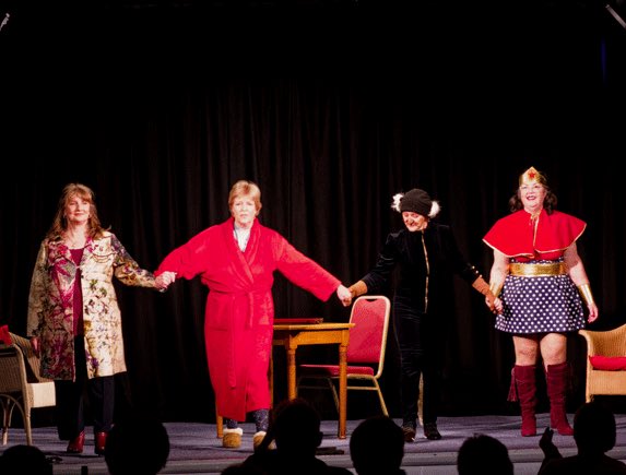 WestChiltDS's tweet photo. Jean Trew’s one act play “Julia Needs Pizzazz” premiered at West Chiltington Village Hall to rave reviews at the members evening, followed by a jacket potato supper. Interested in joining us? Contact us via our website:  https://t.co/r9z6ic3NKM https://t.co/f5toVAoxdj