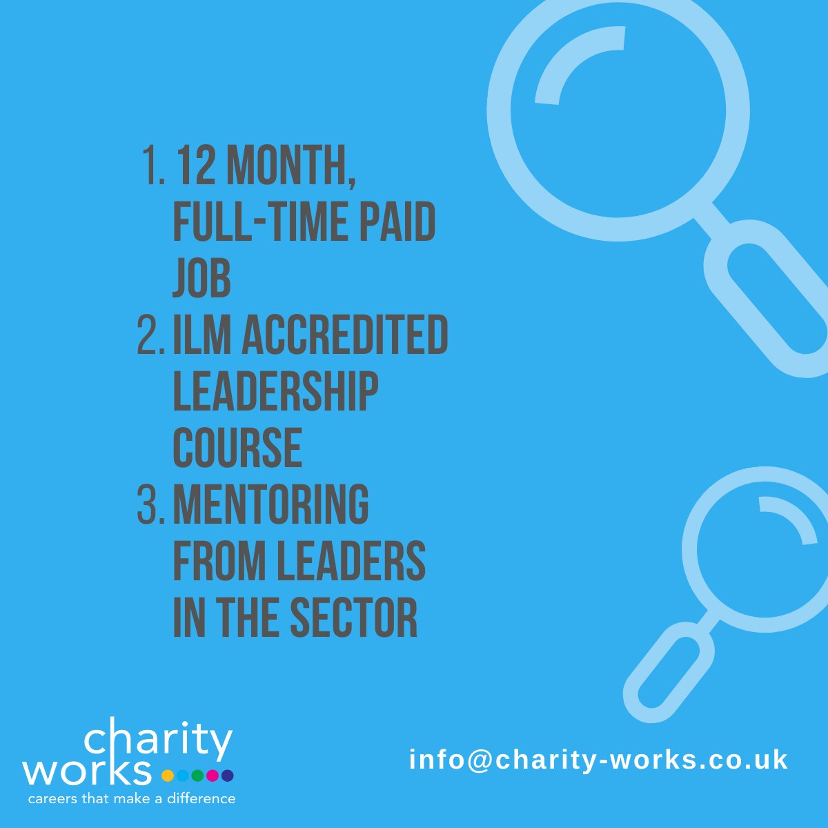 Charityworks is the UK non-profit sector’s graduate scheme: a paid, 12-month programme which gives you all the tools you need to launch a successful career in the UK non-profit sector. Apply now: eu1.hubs.ly/H07CZdX0