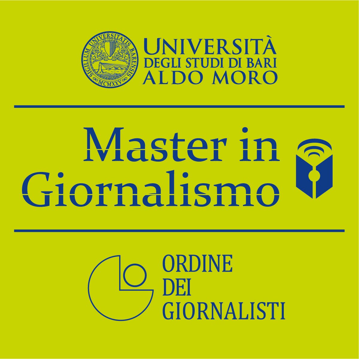 Master in Giornalismo - Università di Bari tweet media
