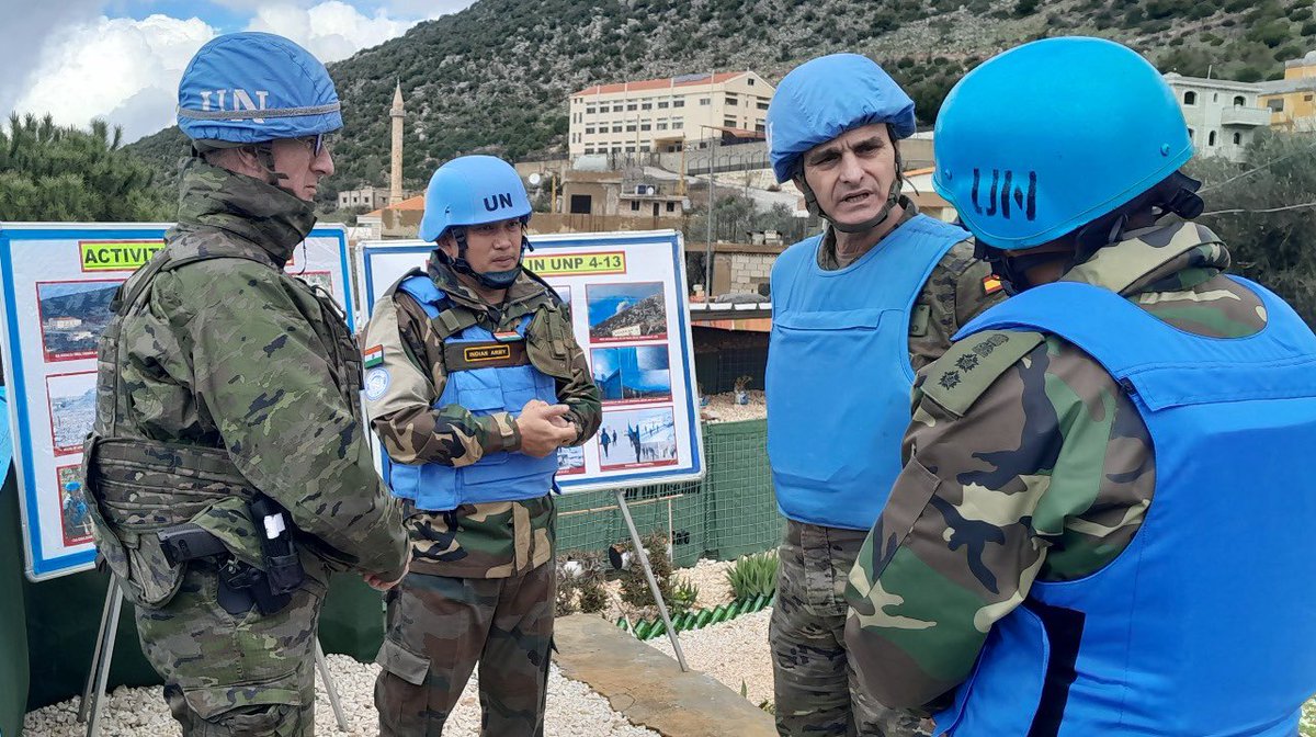 Over the weekend I visited peacekeepers in several UN positions in southeast Lebanon. Despite the circumstances, they remain committed to patrolling and other tasks to restore security and stability. I am immensely proud of the work our peacekeepers are doing each and every day.
