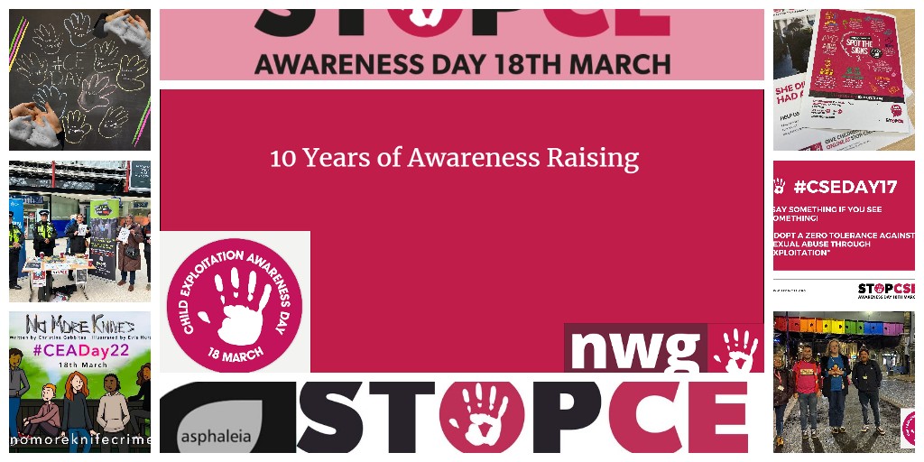 Our #CEADay24 Sway is now live! 🖐️
2024 marks the 10th anniversary of the National Child Exploitation Awareness Day.
The 18th March aims to highlight the issues surrounding Child Exploitation

sway.cloud.microsoft/CBGAWsQQUssEwL…