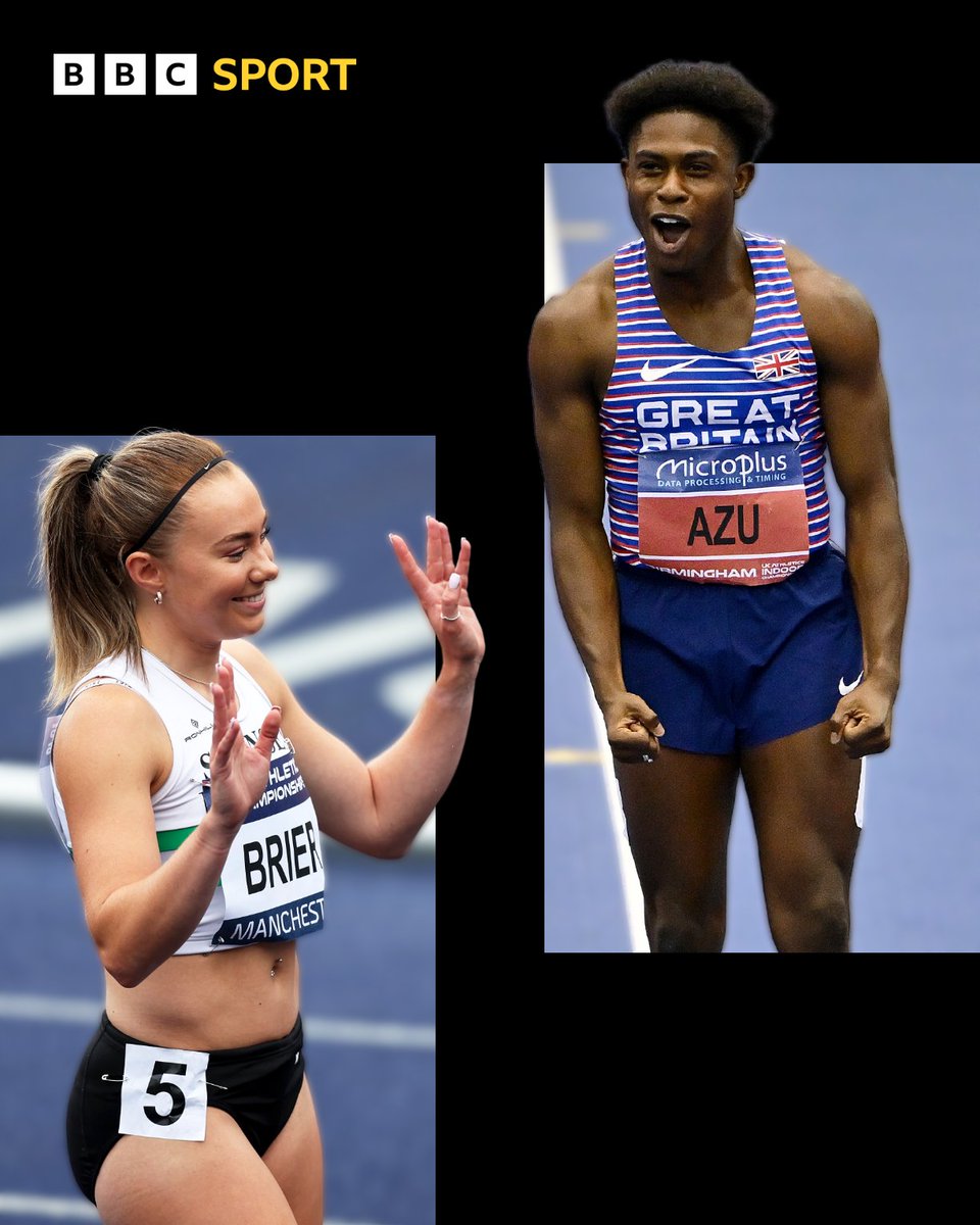 The Great Britain and Northern Ireland team for the World Athletics Indoor Championships has been announced today by UK Athletics. There are places for Hannah Brier and Jeremiah Azu ✅ A first senior GB vest for Brier 🙌 #BBCAthletics