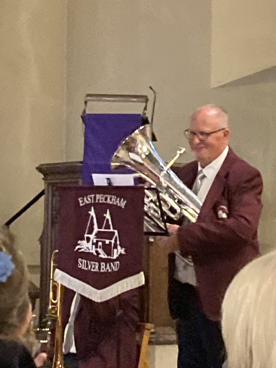 East Peckham Silver Band ❤️❤️❤️ #Eastpeckhamsilverband
#StMarysChurchHadlow
#bandmusic